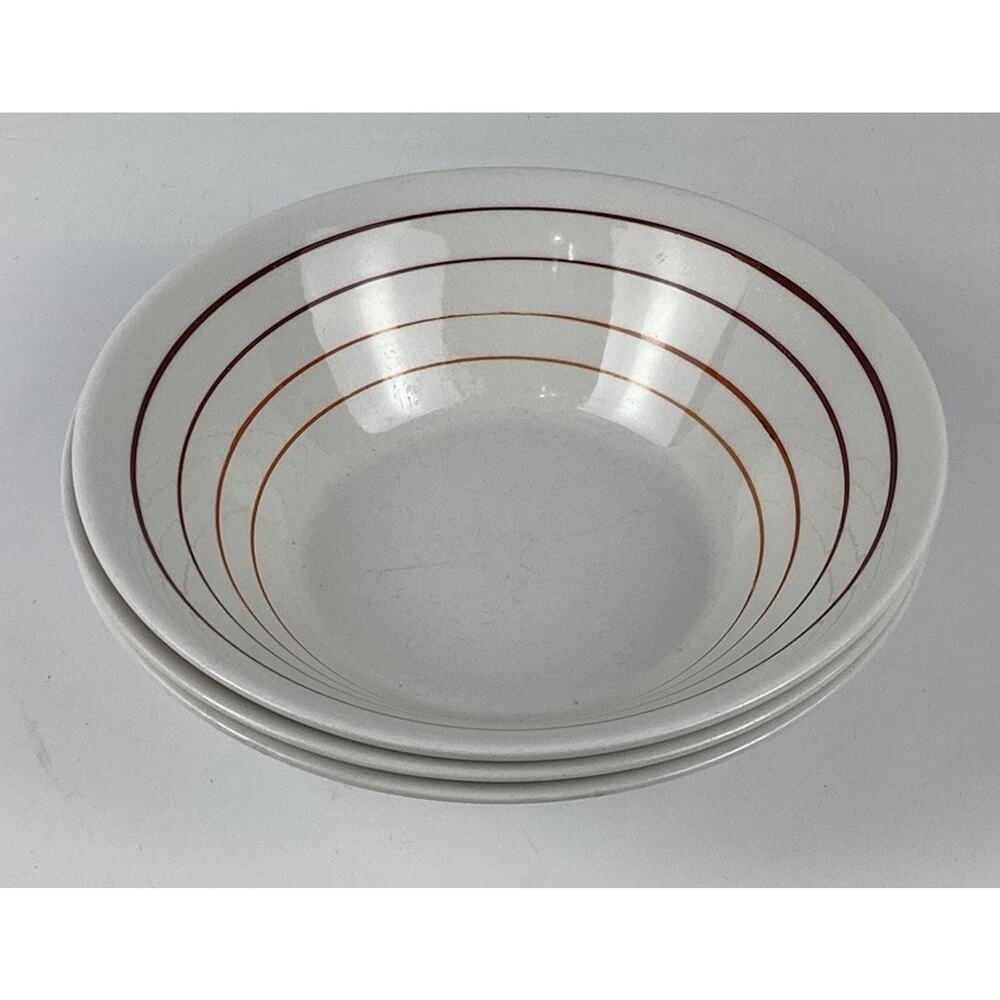 Bowls By Sunny Craft-Genuine Ironstone-Hand Painted-Oven Proof 7 Inches Diameter